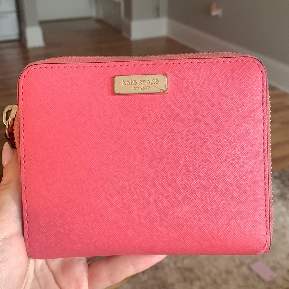 Kate Spade coral wallet